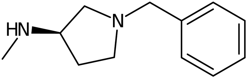 CAS: 144043-17-4 | (3R)-(-)-1-Benzyl-3-(methylamino)pyrrolidine, NX24407