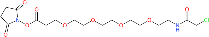 Chloroacetamido-PEG4- NHS ester, NX72465