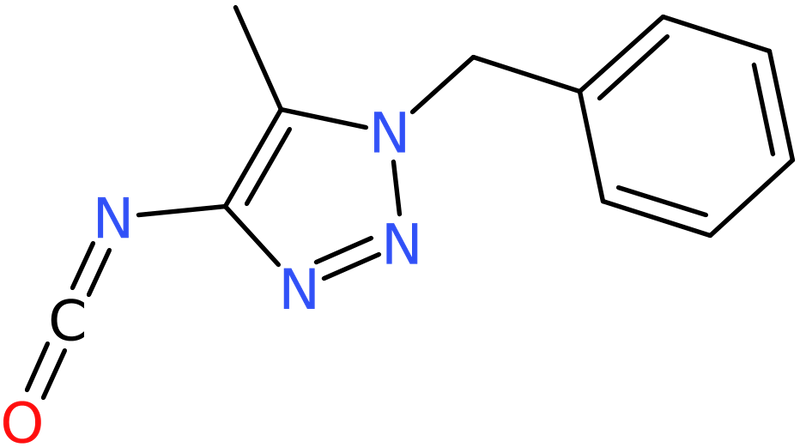 CAS: 914637-89-1 | 1-Benzyl-4-isocyanato-5-methyl-1H-1,2,3-triazole, >95%, NX68628