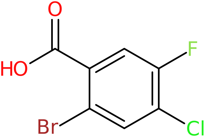 CAS: 157165-24-7 | 2-Bromo-4-chloro-5-fluorobenzoic acid, >95%, NX26538