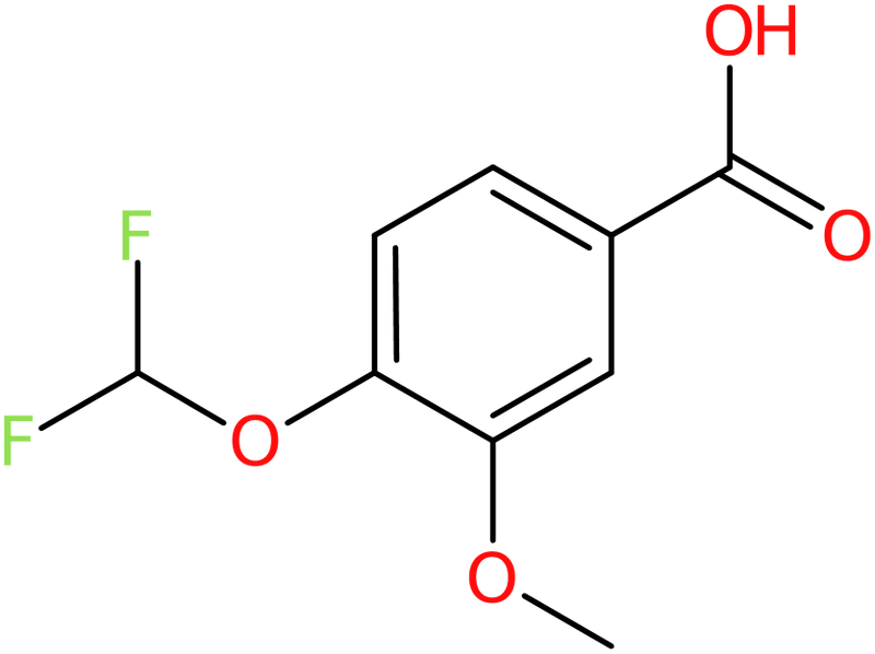 CAS: 162401-59-4 | 4-(Difluoromethoxy)-3-methoxybenzoic acid, >98%, NX27375