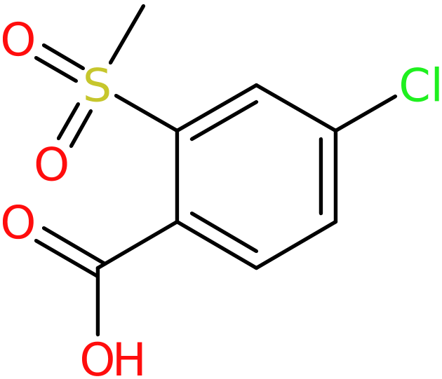 CAS: 142994-03-4 | 4-Chloro-2-(methylsulphonyl)benzoic acid, >95%, NX24089