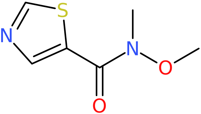 CAS: 898825-89-3 | N-Methoxy-N-methyl-1,3-thiazole-5-carboxamide, >98%, NX67625