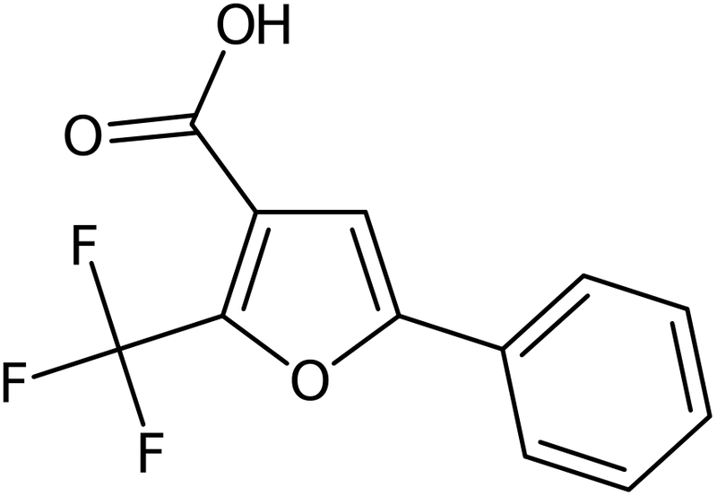 CAS: 23584-85-2 | 5-Phenyl-2-(trifluoromethyl)-3-furoic acid, NX36353