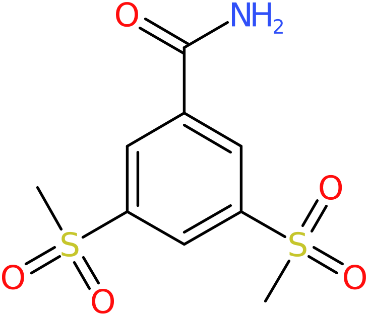 CAS: 849924-85-2 | 3,5-Bis(methylsulphonyl)benzamide, >95%, NX63746