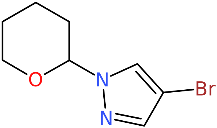 CAS: 82099-98-7 | 4-Bromo-1-(tetrahydro-2H-pyran-2-yl)-1H-pyrazole, NX62802