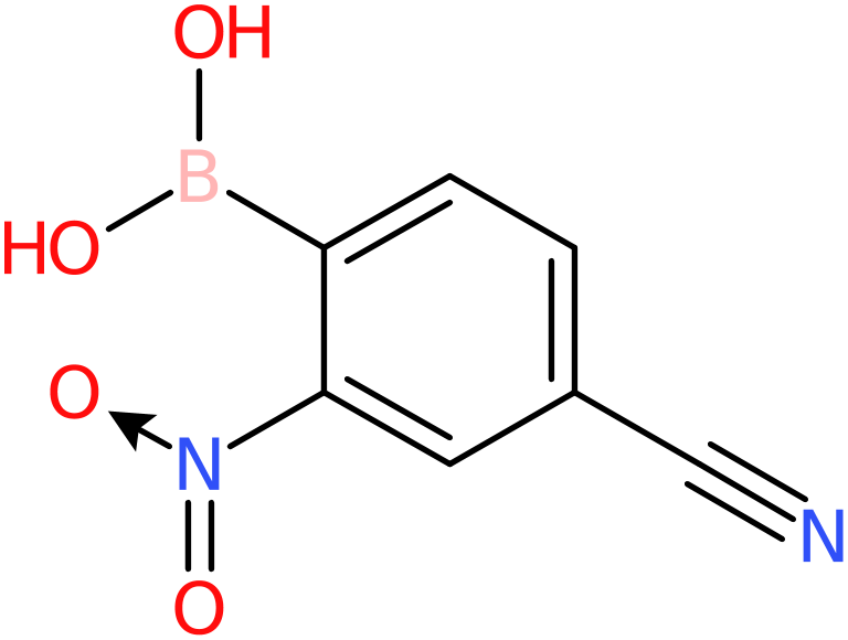 CAS: 850568-46-6 | 4-Cyano-2-nitrobenzeneboronic acid, >95%, NX63929