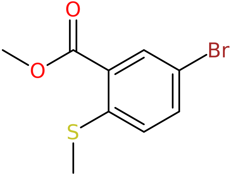 CAS: 929000-14-6 | Methyl 5-bromo-2-(methylthio)benzoate, >98%, NX69309