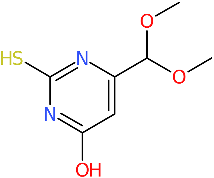 CAS: 90370-38-0 | 4-(Dimethoxymethyl)-6-hydroxy-2-thiopyrimidine, NX67898