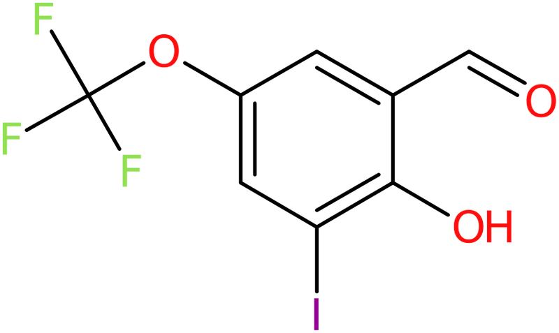 CAS: 775330-11-5 | 3-Iodo-2-hydroxy-5-(trifluoromethoxy)benzaldehyde, >95%, NX61621