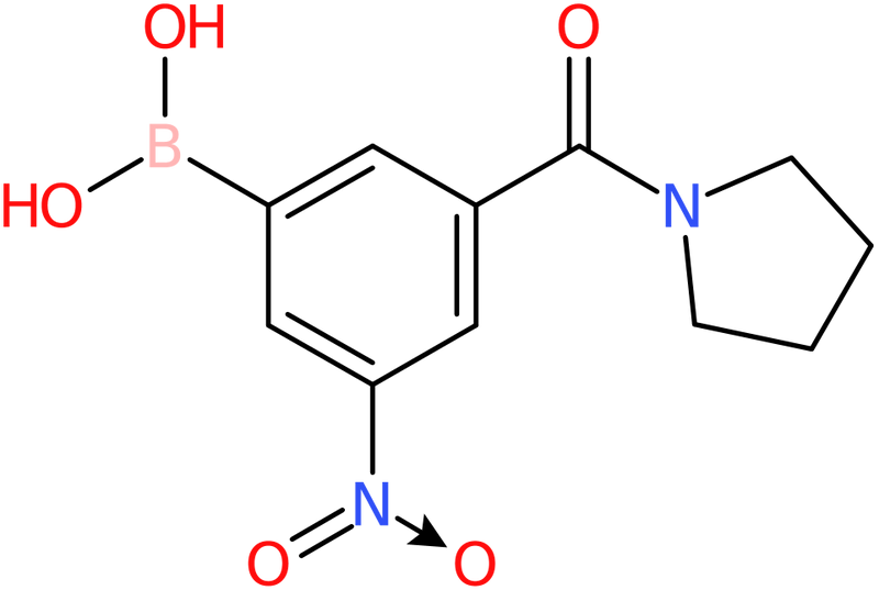 CAS: 871332-81-9 | 3-Nitro-5-(pyrrolidin-1-ylcarbonyl)benzeneboronic acid, >98%, NX65256