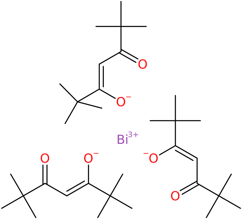 CAS: 142617-53-6 | Bismuth(III) 2,2,6,6-tetramethylheptane-3,5-dionate, NX23893