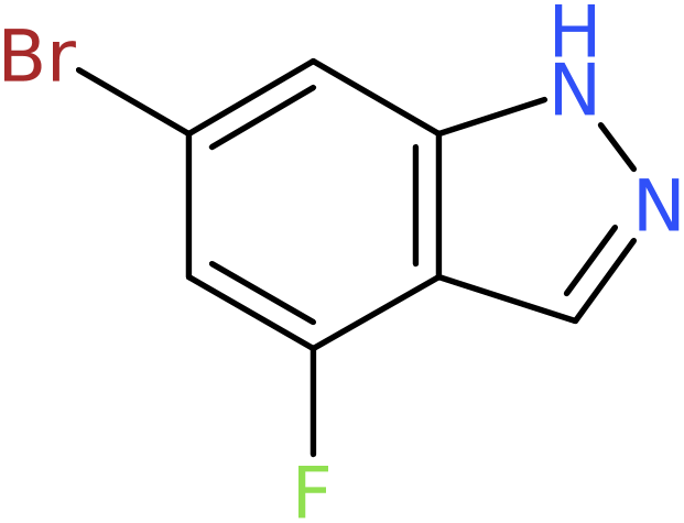 CAS: 885520-23-0 | 6-Bromo-4-fluoro-1H-indazole, >97%, NX66370