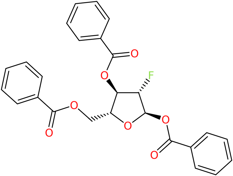 CAS: 97614-43-2 | 2-Deoxy-2-fluoro-1,3,5-tri-O-benzoyl-alpha-D-arabinofuranose, >98%, NX71513