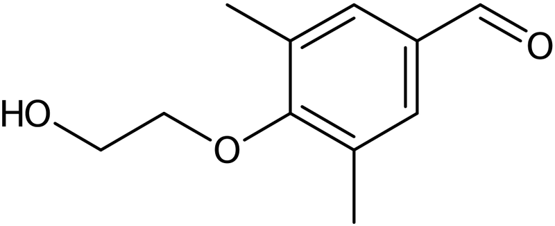 CAS: 1039948-89-4 | 4-(2-Hydroxyethoxy)-3,5-dimethylbenzaldehyde, >95%, NX12143