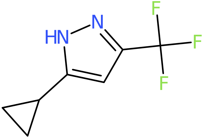 CAS: 1027617-86-2 | 5-Cyclopropyl-3-(trifluoromethyl)-1H-pyrazole, NX11671