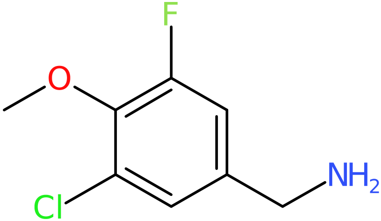 CAS: 887581-86-4 | 3-Chloro-5-fluoro-4-methoxybenzylamine, >97%, NX67047