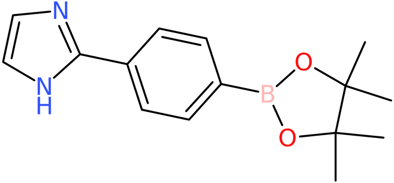 CAS: 1229584-17-1 | [4-(1H-Imidazol-2-yl)phenyl]boronic acid, pinacol ester, NX18355