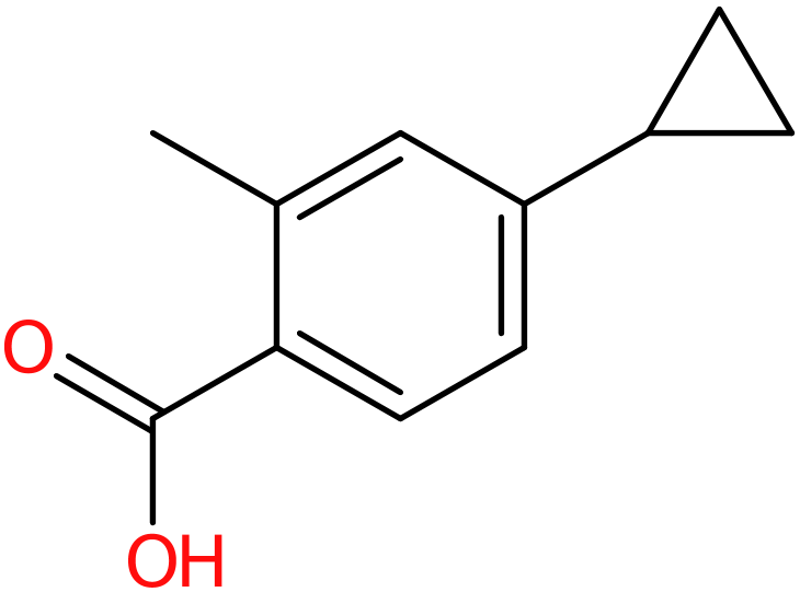 CAS: 909698-10-8 | 4-Cyclopropyl-2-methylbenzoic acid, >95%, NX68183