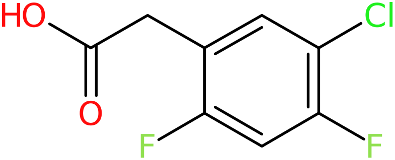 CAS: 1261632-58-9 | 5-Chloro-2,4-difluorophenylacetic acid, >97%, NX19558