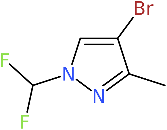 CAS: 1215295-92-3 | 4-Bromo-1-(difluoromethyl)-3-methyl-1H-pyrazole, NX17739