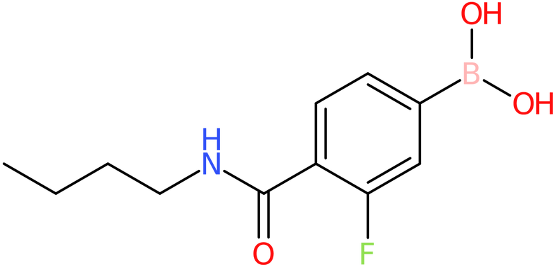 CAS: 874289-17-5 | 4-(Butylcarbamoyl)-3-fluorobenzeneboronic acid, >98%, NX65512