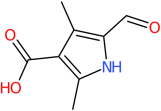 CAS: 253870-02-9 | 2,4-Dimethyl-5-formyl-1H-pyrrole-3-carboxylic acid, >97%, NX37871