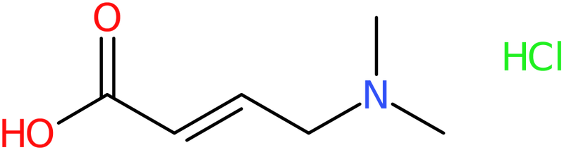 CAS: 848133-35-7 | trans-4-(Dimethylamino)-2-butenoic acid hydrochloride, NX63578