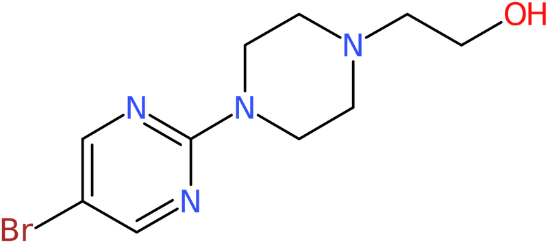 CAS: 849021-42-7 | 2-[4-(5-Bromopyrimidin-2-yl)piperazin-1-yl]ethan-1-ol, >95%, NX63658