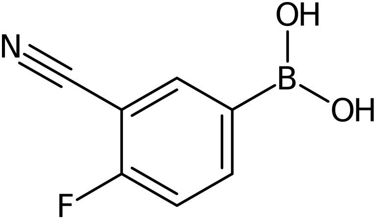 CAS: 214210-21-6 | 3-Cyano-4-fluorobenzeneboronic acid, >97%, NX34371