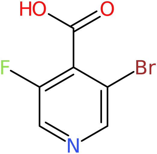 CAS: 955372-86-8 | 3-Bromo-5-fluoro-pyridine-4-carboxylic acid, NX70926