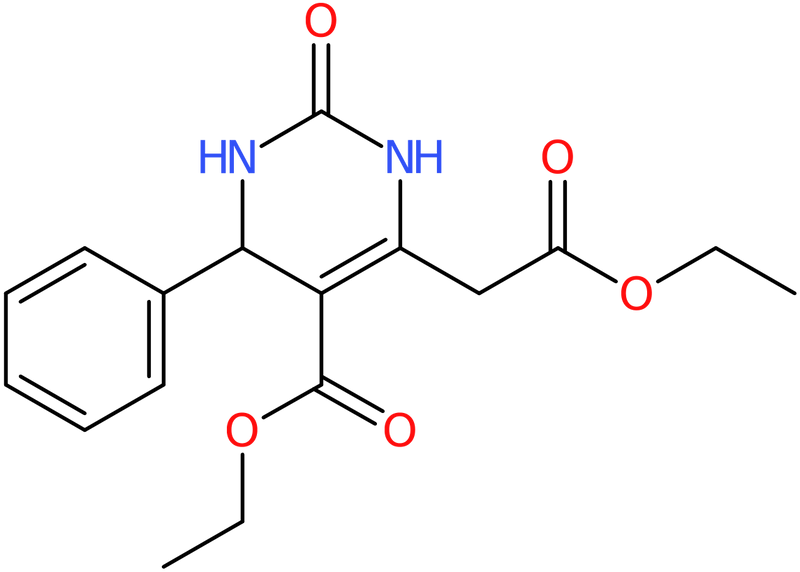 CAS: 938189-69-6 | Ethyl 6-(2-ethoxy-2-oxoethyl)-2-oxo-4-phenyl-1,2,3,4-tetrahydropyrimidine-5-carboxylate, NX69900