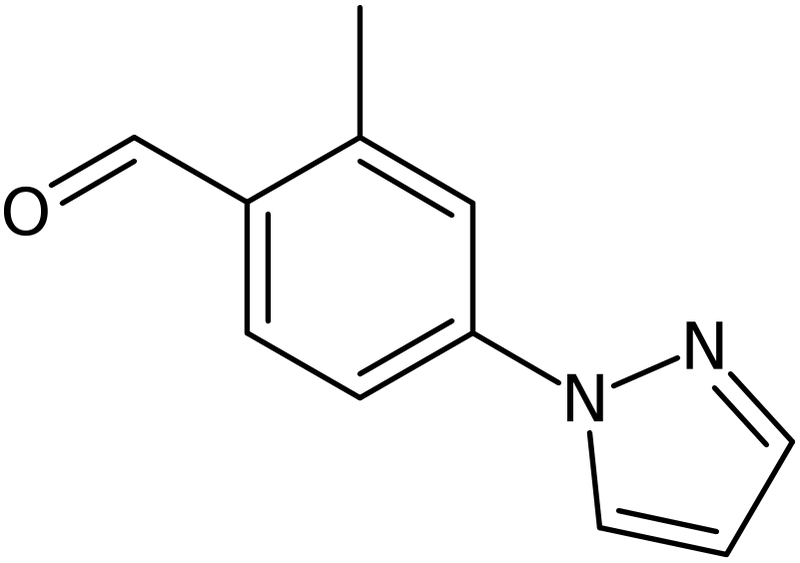 CAS: 1015845-89-2 | 2-Methyl-4-(1h-pyrazol-1-yl)benzaldehyde, NX11020