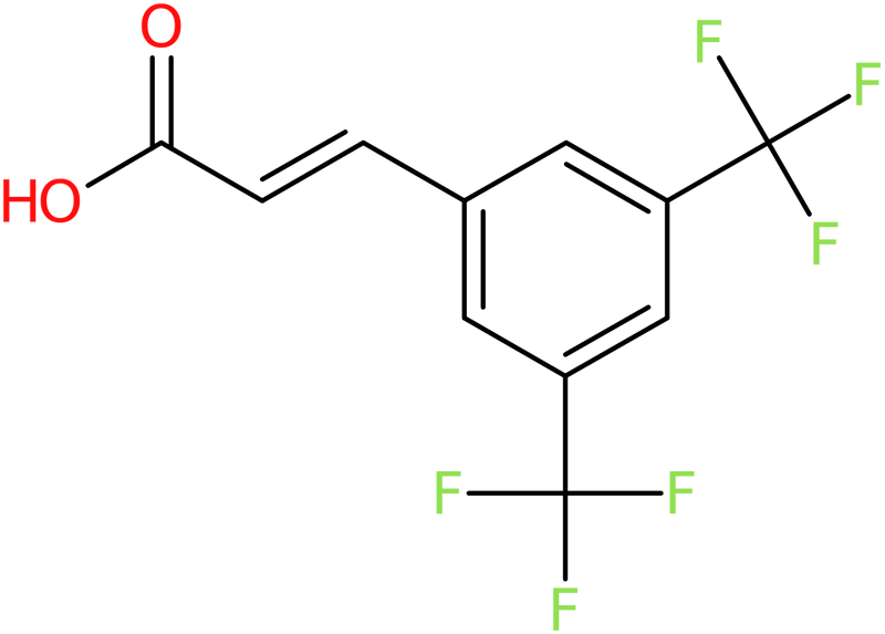 CAS: 155814-20-3 | trans-3,5-Bis(trifluoromethyl)cinnamic acid, >98%, NX26323