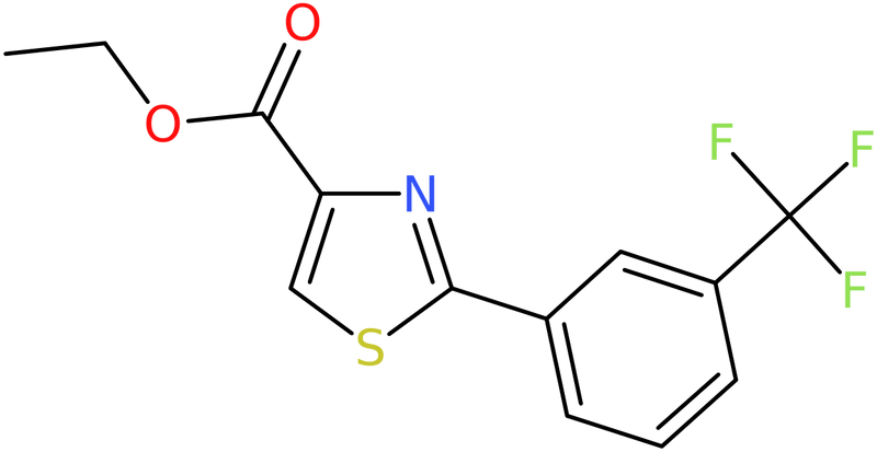 CAS: 132089-39-5 | Ethyl 2-[3-(trifluoromethyl)phenyl]-1,3-thiazole-4-carboxylate, NX20979