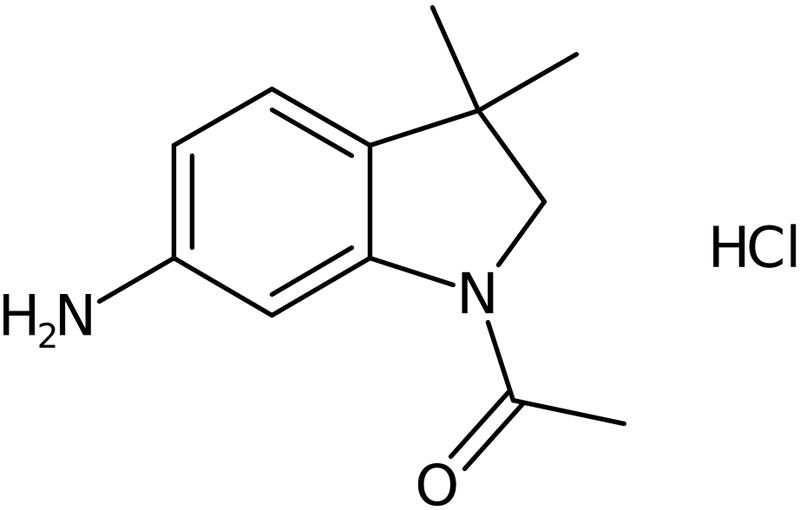 CAS: 1226815-20-8 | 1-(6-Amino-3,3-dimethylindolin-1-yl)ethanone hydrochloride, NX18173