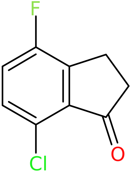 CAS: 881190-28-9 | 7-Chloro-4-fluoro-1-indanone, >95%, NX66008