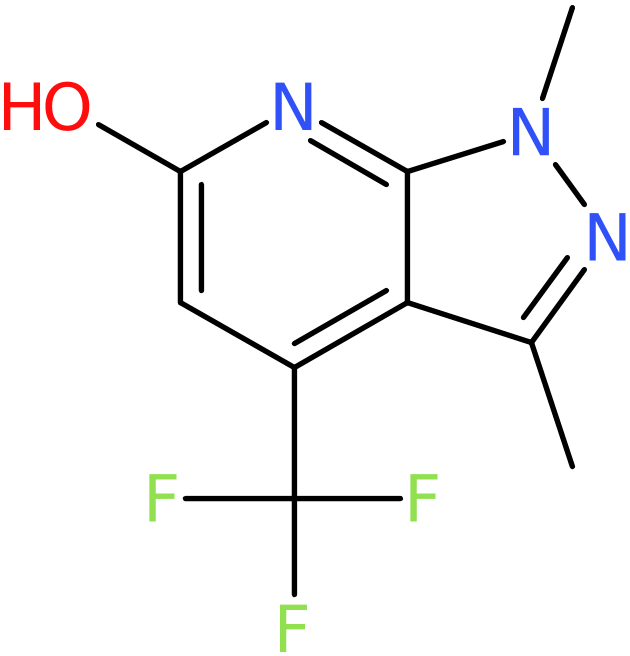 CAS: 94835-66-2 | 1,7-Dihydro-1,3-dimethyl-4-(trifluoromethyl)-6H-pyrazolo[3,4-b]pyridin-6-one, NX70480