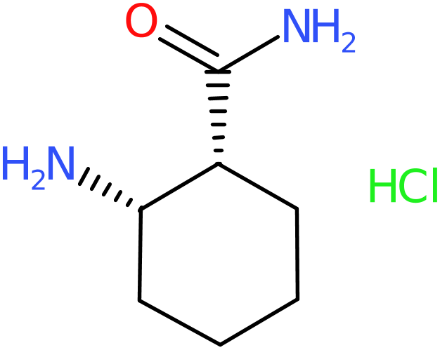 cis-2-Amino-cyclohexanecarboxylic acid amide hydrochloride, NX74035