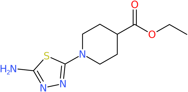 Ethyl 1-(5-amino-1,3,4-thiadiazol-2-yl)piperidine-4-carboxylate, NX73841