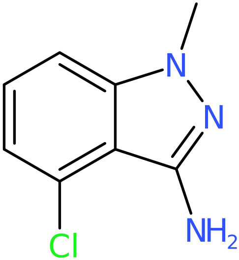 CAS: 959240-93-8 | 3-Amino-4-chloro-1-methyl-1H-indazole, NX71272