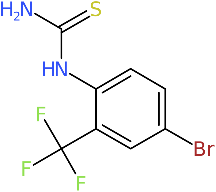 CAS: 208186-71-4 | 4-Bromo-2-(trifluoromethyl)phenylthiourea, NX33701