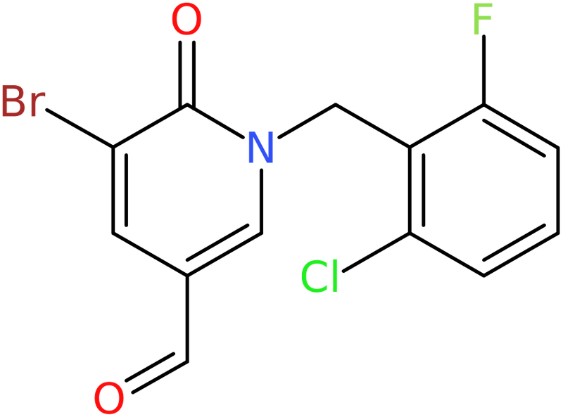 CAS: 952183-68-5 | 5-Bromo-1-(2-chloro-6-fluorobenzyl)-1,6-dihydro-6-oxopyridine-3-carboxaldehyde, NX70810