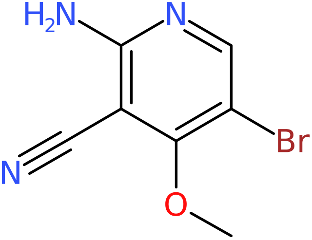 CAS: 951884-75-6 | 2-Amino-5-bromo-4-methoxynicotinonitrile, NX70678