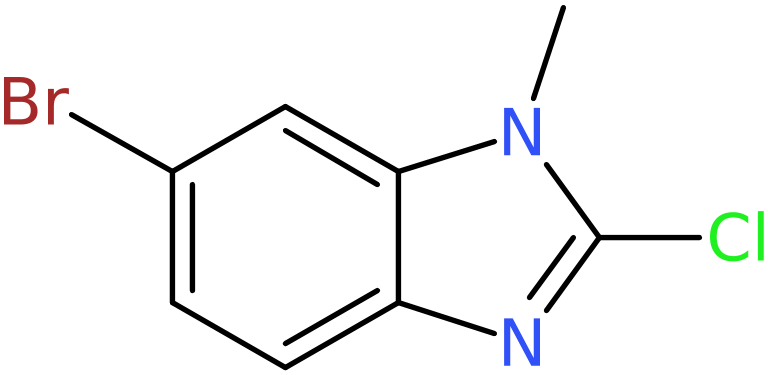 CAS: 1378947-22-8 | 6-Bromo-2-chloro-1-methyl-1H-benzimidazole, NX22793