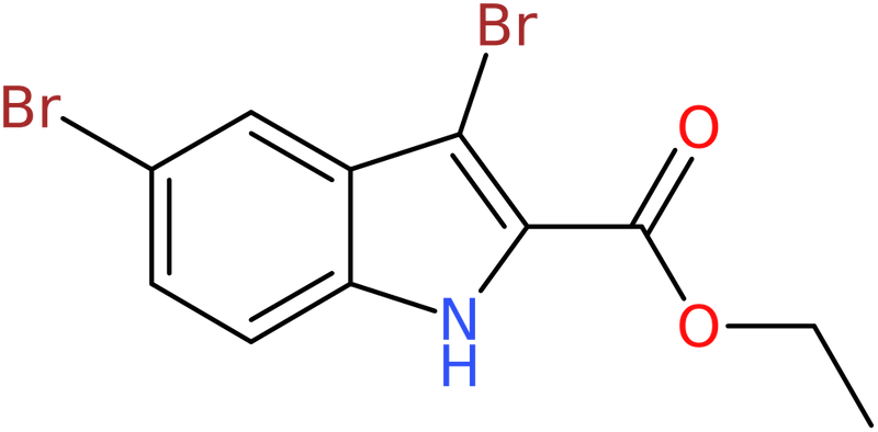 CAS: 77185-78-5 | Ethyl 3,5-dibromo-1H-indole-2-carboxylate, NX61418