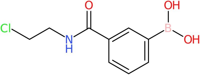 CAS: 874288-12-7 | 3-(2-Chloroethylcarbamoyl)benzeneboronic acid, >96%, NX65495