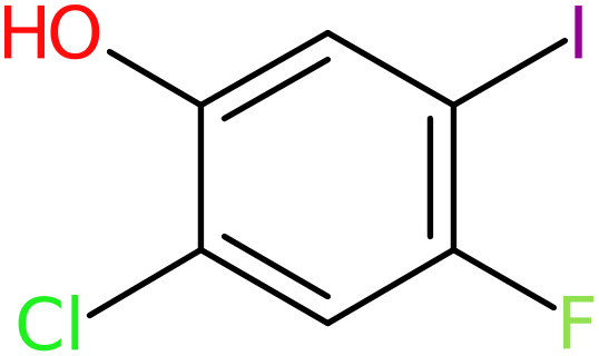 CAS: 148254-33-5 | 2-Chloro-4-fluoro-5-iodophenol, NX25190