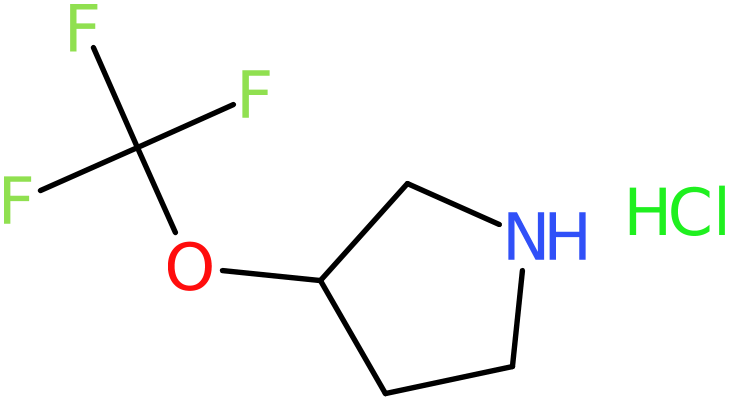 CAS: 1246466-85-2 | 3-(Trifluoromethoxy)pyrrolidine hydrochloride, >97%, NX18889