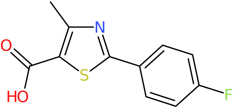 CAS: 144060-99-1 | 2-(4-Fluorophenyl)-4-methyl-1,3-thiazole-5-carboxylic acid, NX24440